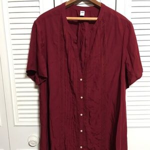 Old Navy red maroon dress